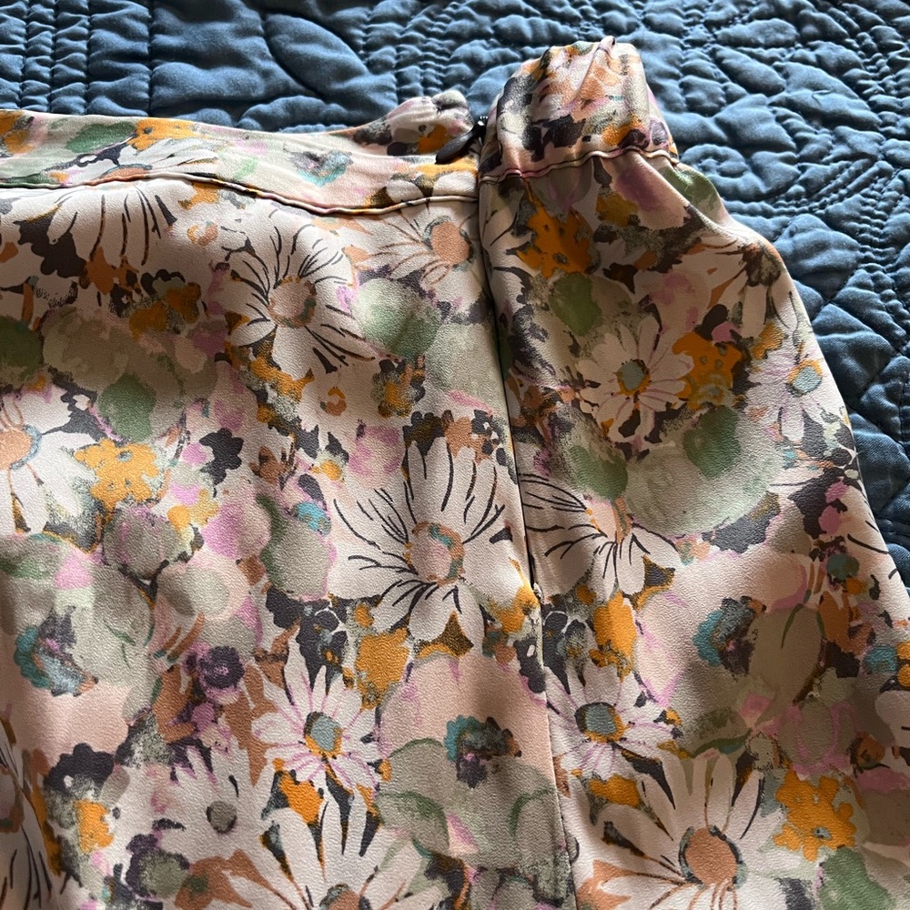 Floral Ruffle Skirt - Multicolor - Picture 6 of 6